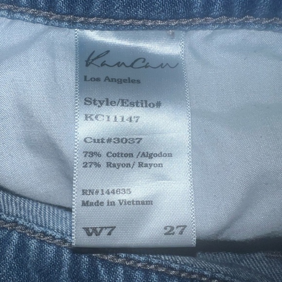 KanCan Blue Straight Leg Jeans - Picture 7 of 7